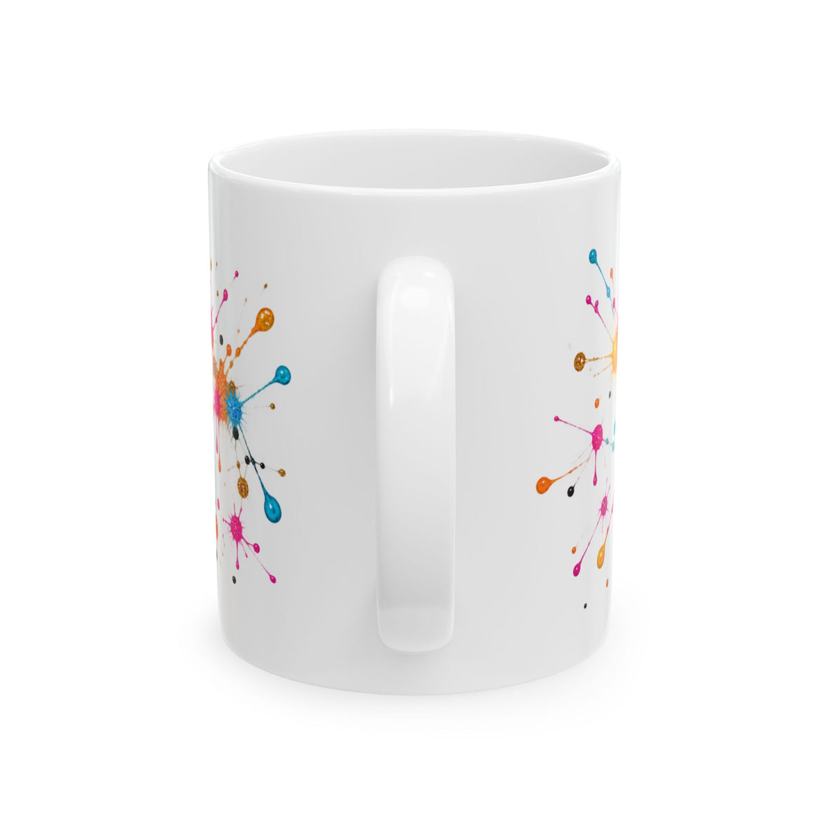 If They Want to Paint You as the Villain Then Pose — Colorful Empowerment Ceramic Mug (11oz/15oz)