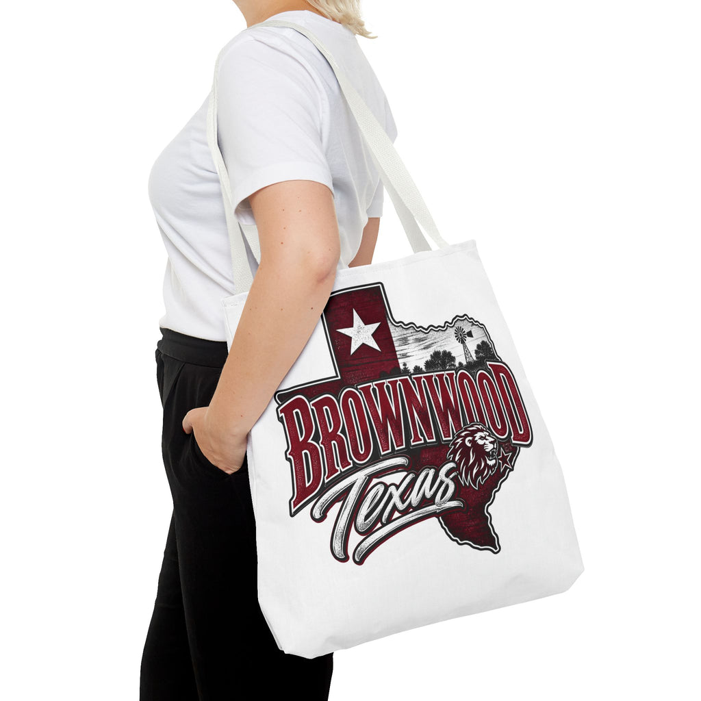 Brownwood Texas Tote Bag — City Pride Canvas Tote