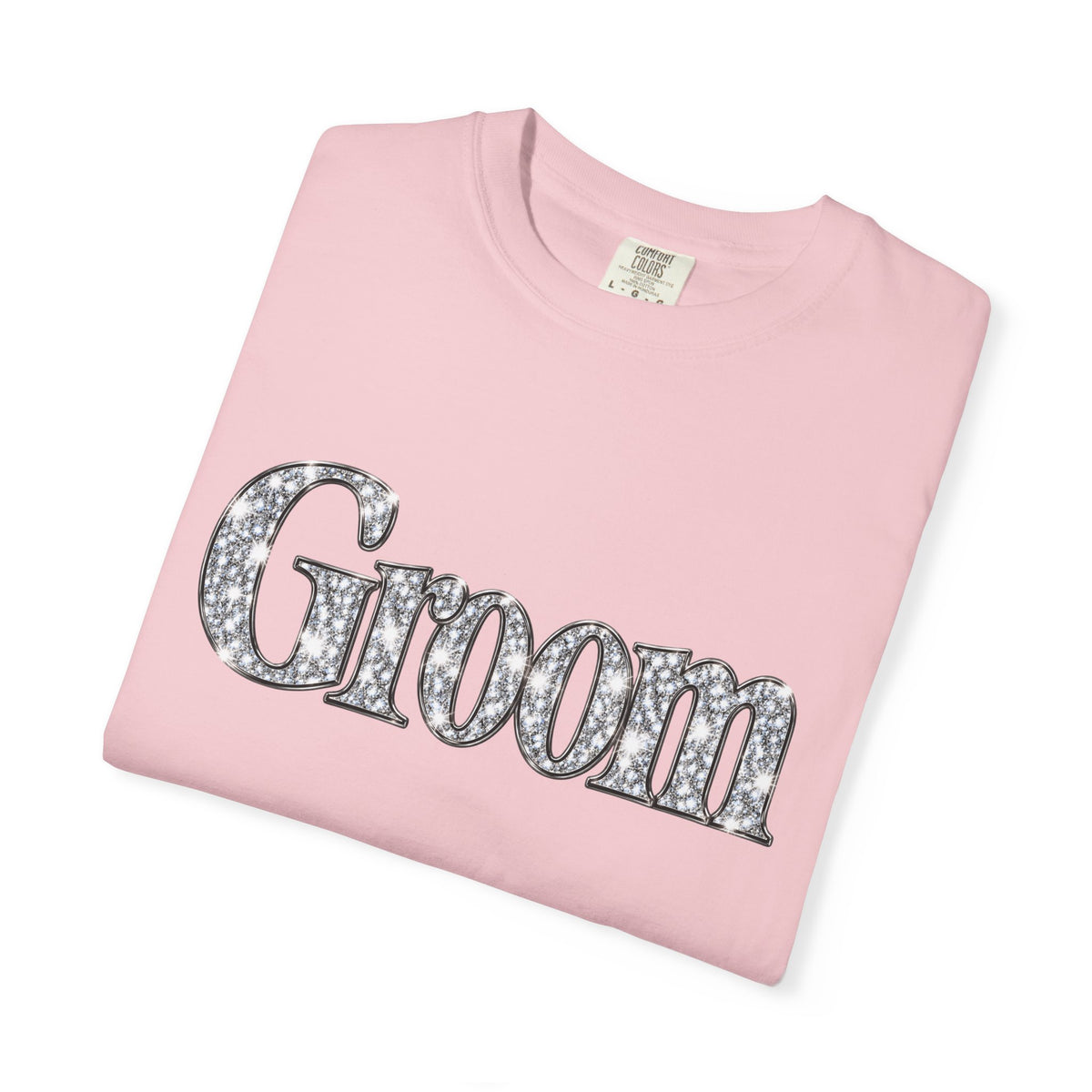 Groom Logo T-Shirt — Wedding Party Tee for Groom and Groomsmen