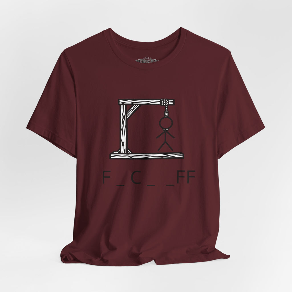 Hangman “F_C_ _FF” Graphic T-Shirt