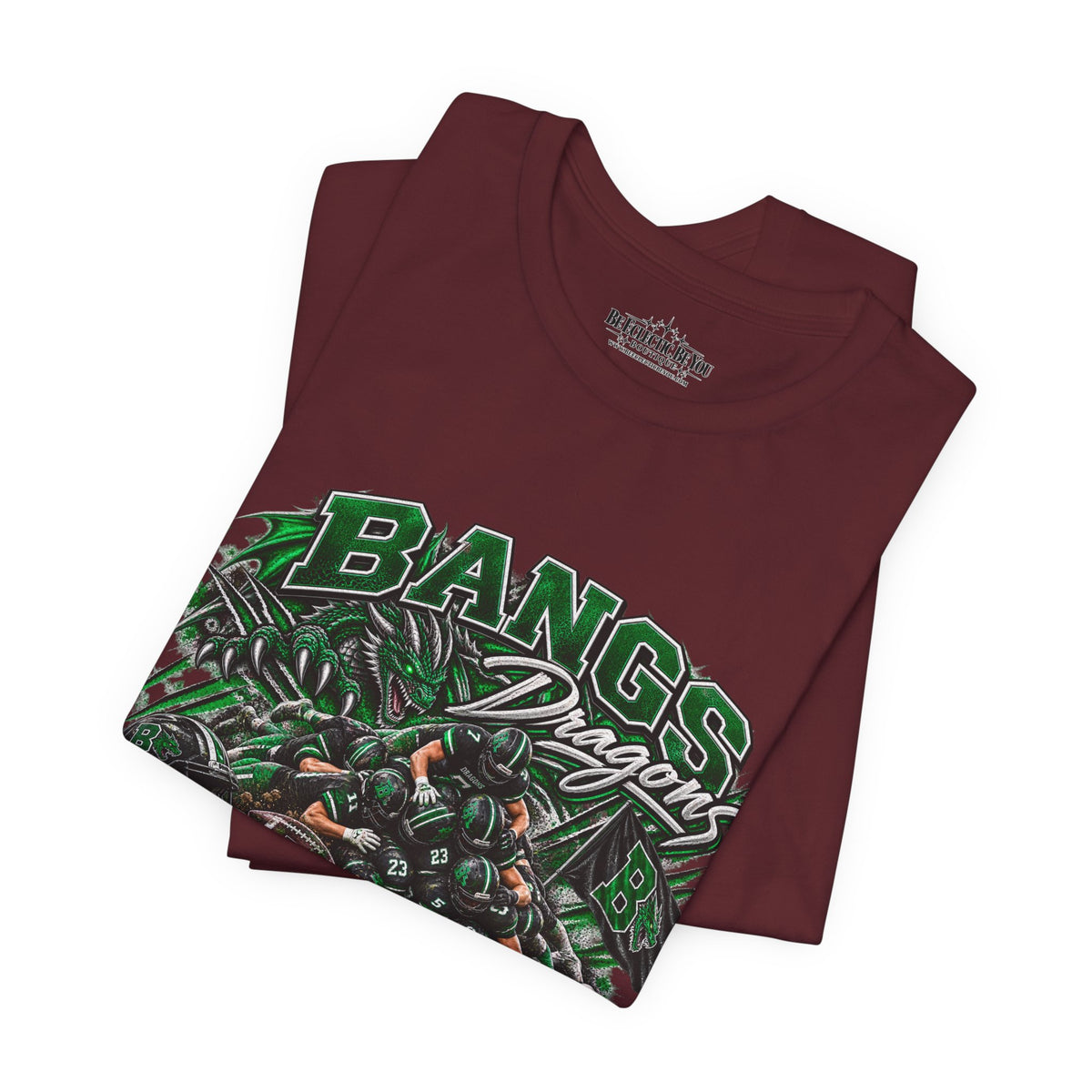 Bangs Dragons Graphic T-Shirt