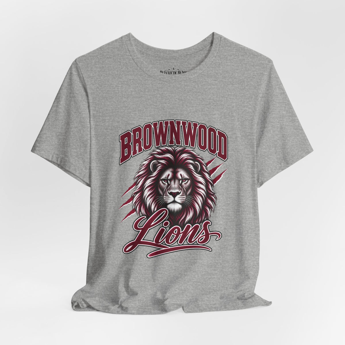Brownwood Lions Mascot Graphic T-Shirt