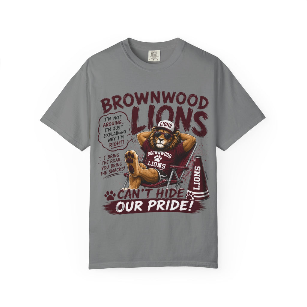 Brownwood Lions "Can't Hide Our Pride" T-Shirt