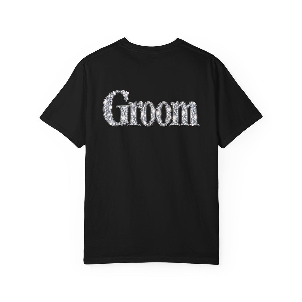 Groom Logo T-Shirt — Wedding Party Tee for Groom and Groomsmen