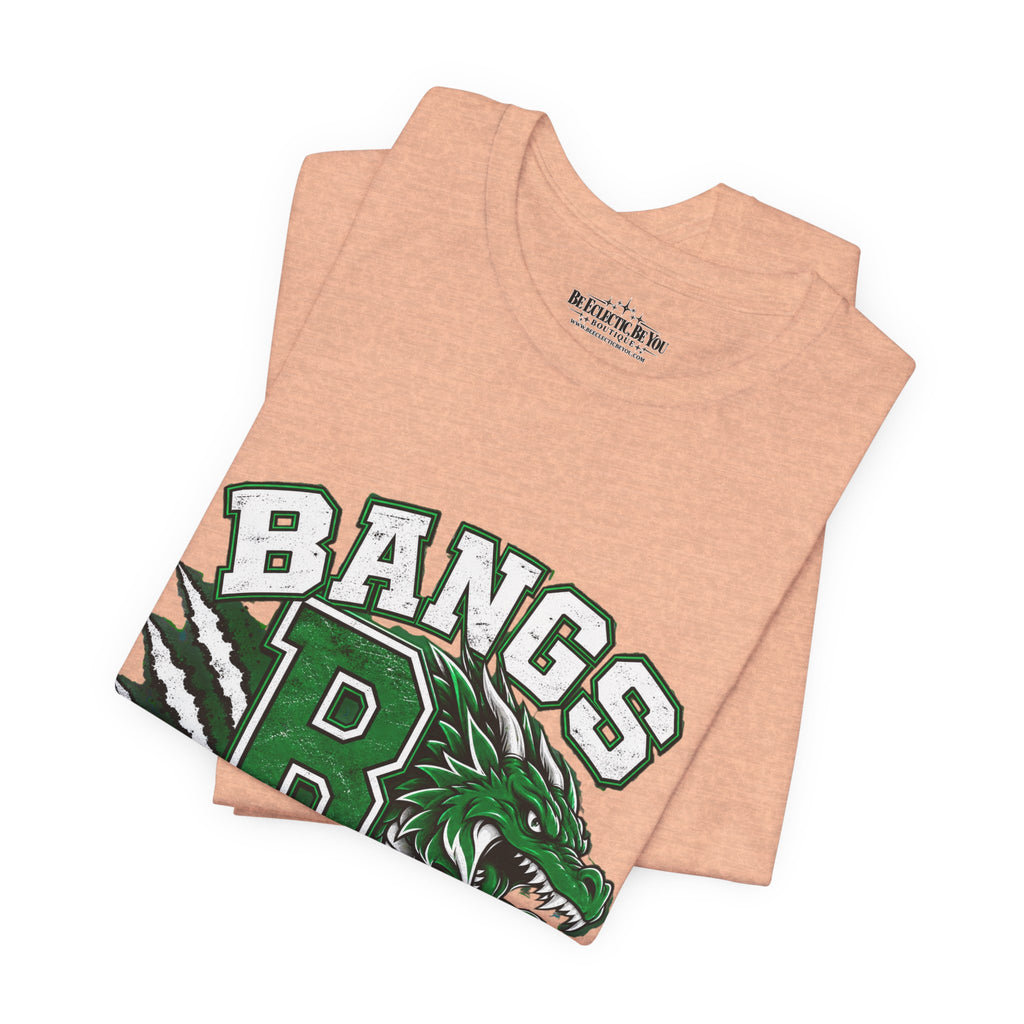 Bangs Dragons Vintage Mascot Graphic T-Shirt