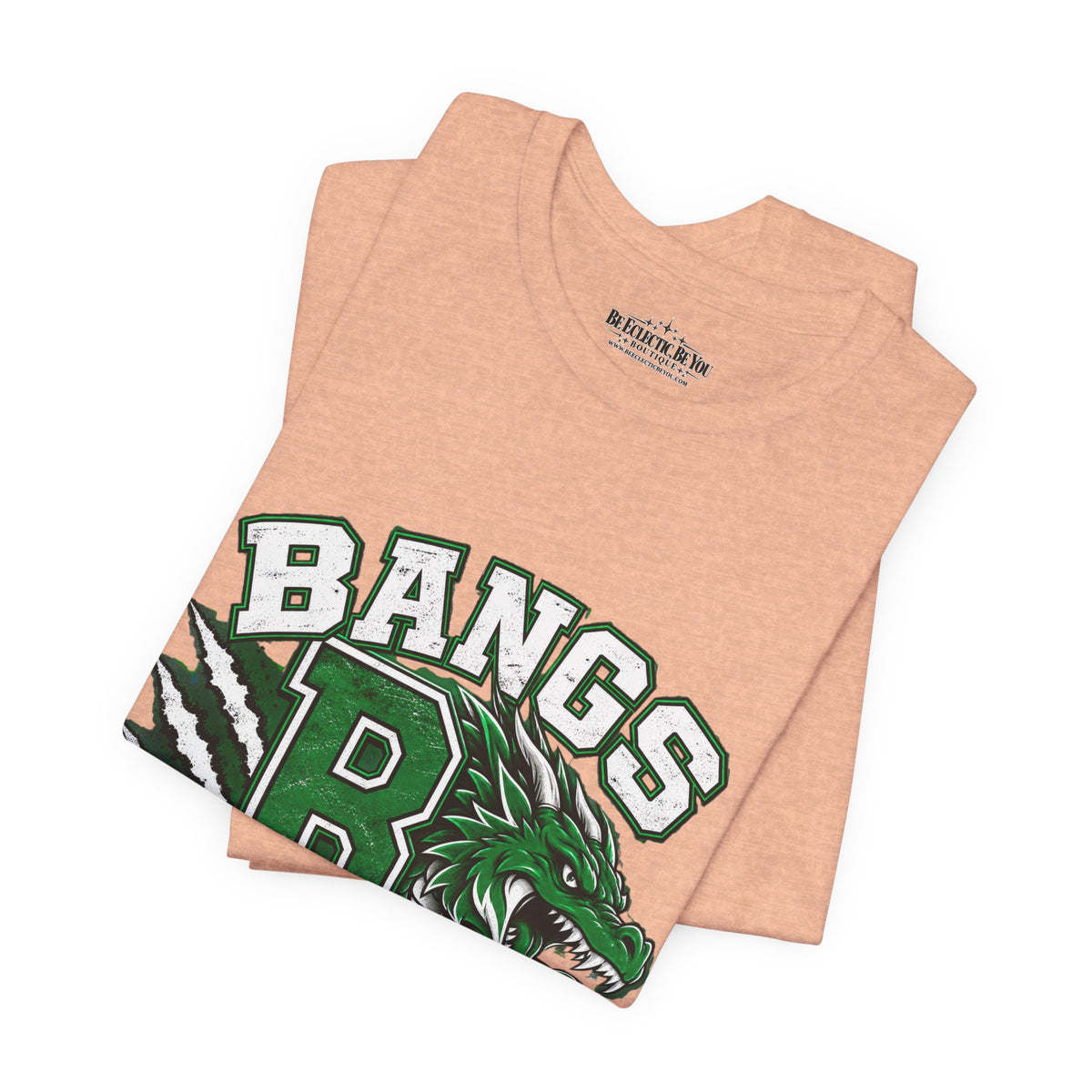 Bangs Dragons Vintage Mascot Graphic T-Shirt
