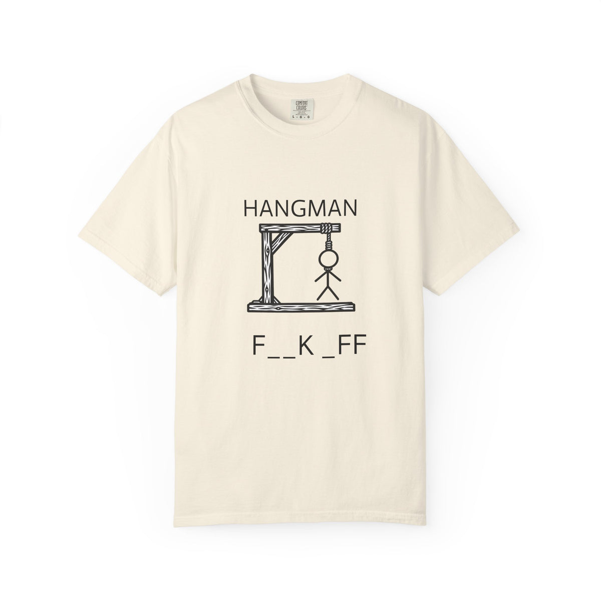Hangman Game Unisex Garment-Dyed T-shirt