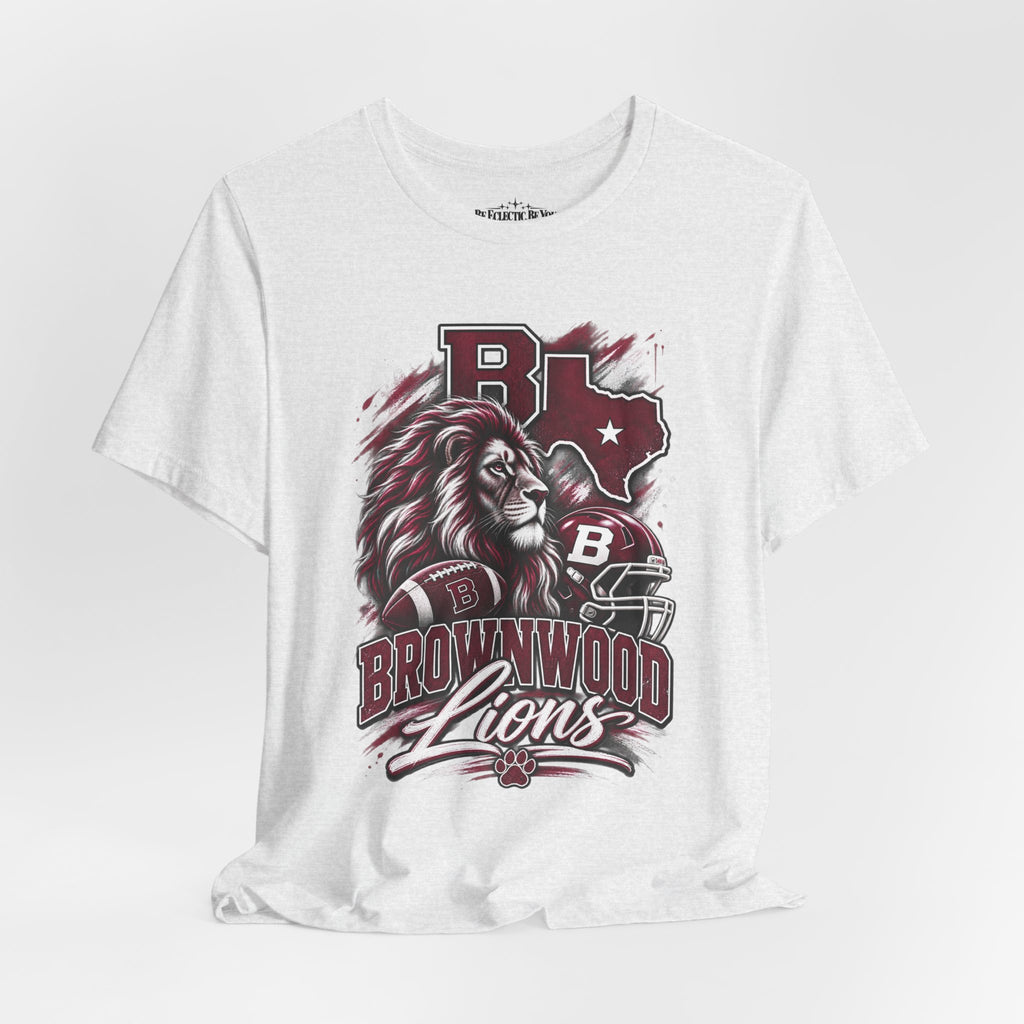 Brownwood Lions Mascot Graphic T-Shirt