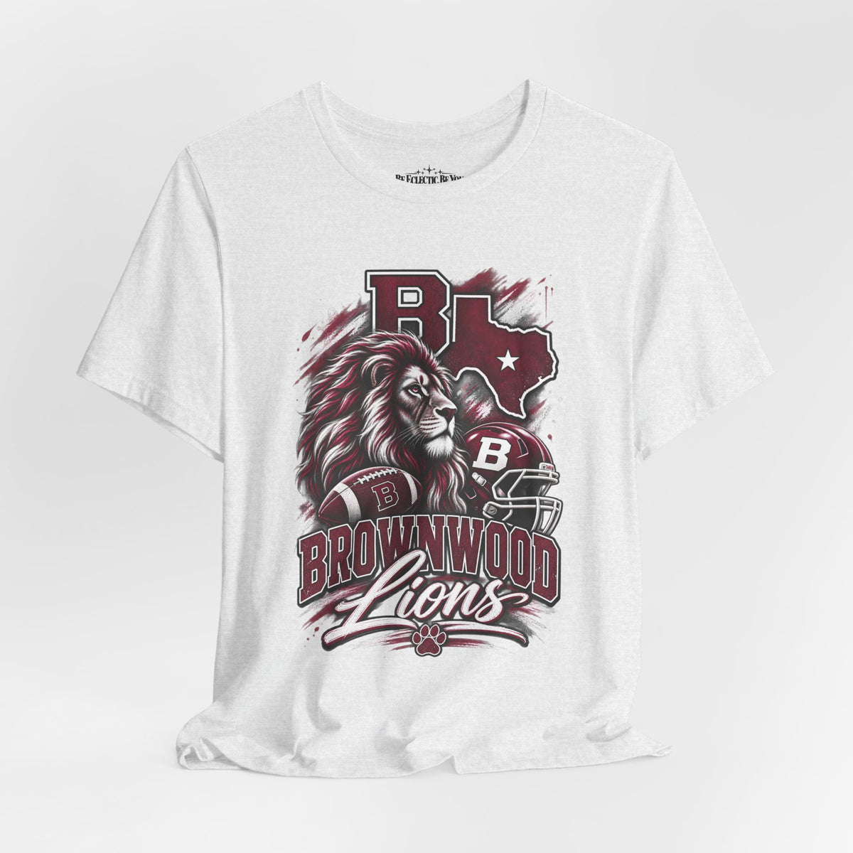 Brownwood Lions Mascot Graphic T-Shirt