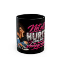 Not All Hurts Can Be Photographed Mug — Emotional Portrait Photographer Gift (Black, 11/15oz)