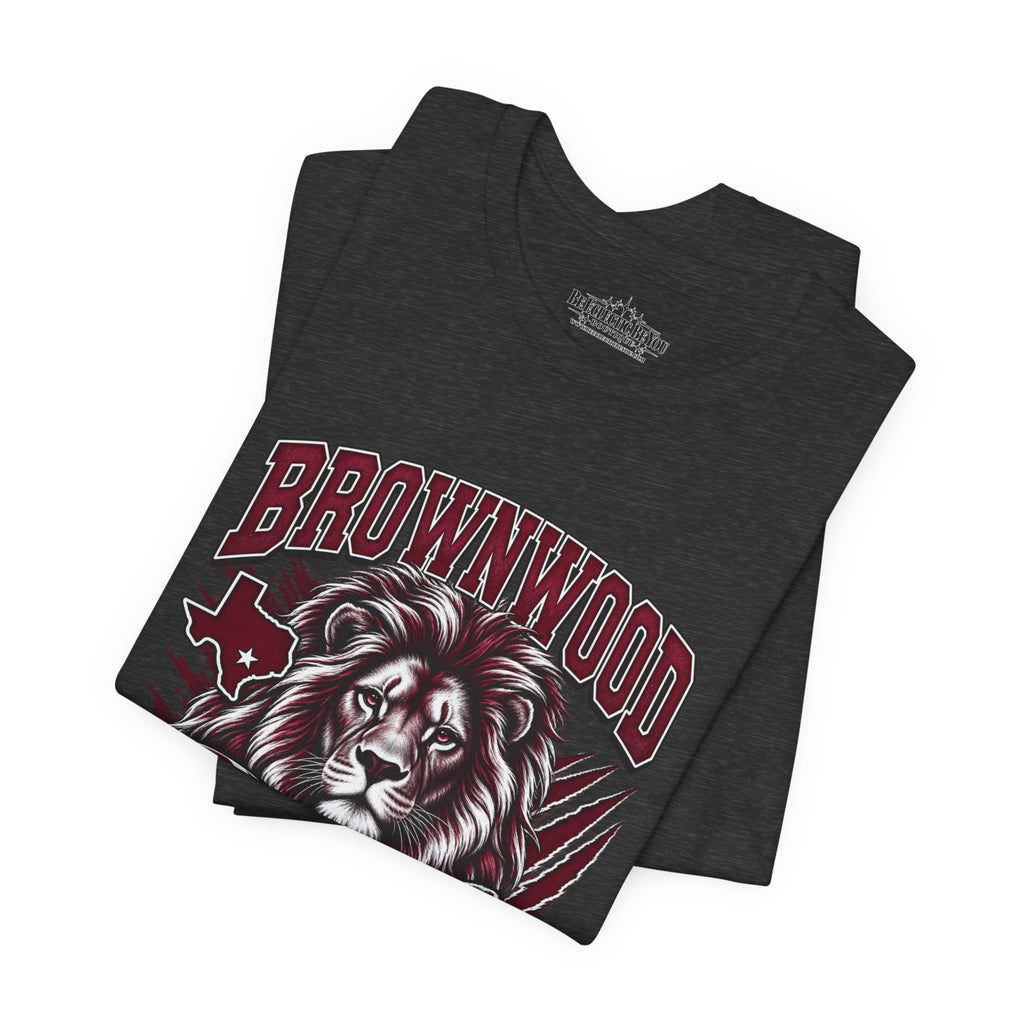 Brownwood Lions Vintage Lion Graphic T-Shirt