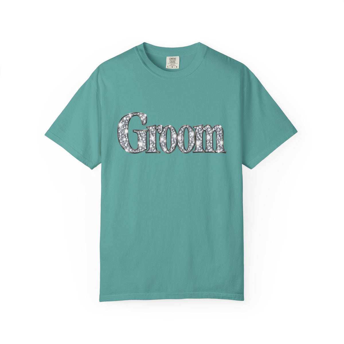 Groom Logo T-Shirt — Wedding Party Tee for Groom and Groomsmen