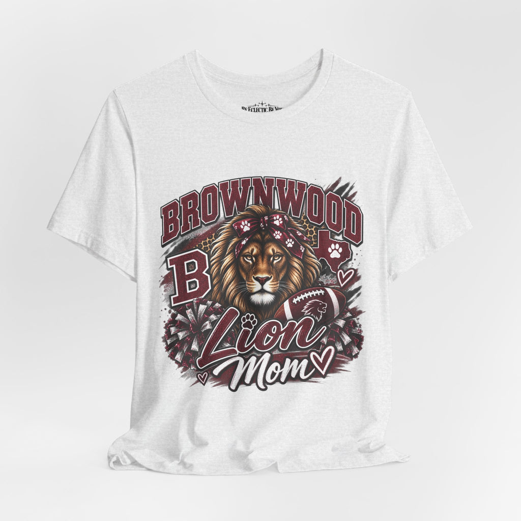 Brownwood B Lion Mom Graphic Tee