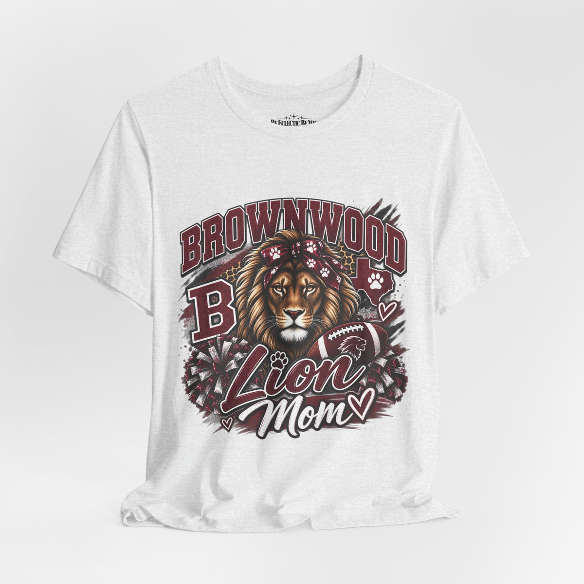 Brownwood B Lion Mom Graphic Tee