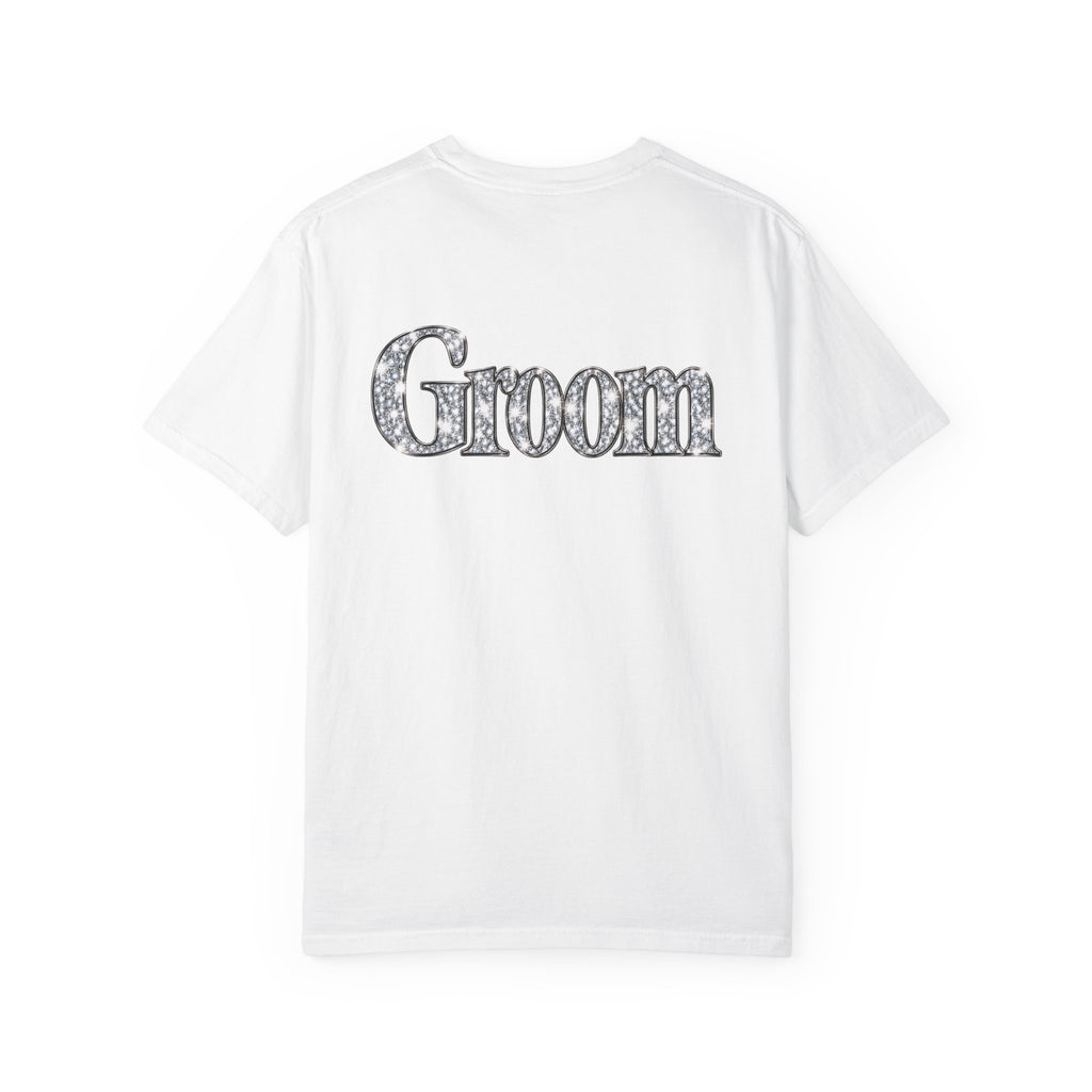 Groom Logo T-Shirt — Wedding Party Tee for Groom and Groomsmen
