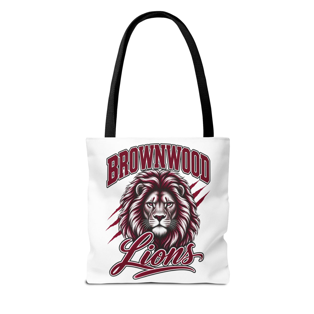 Brownwood Lions Tote Bag – School Mascot Lion Shopper