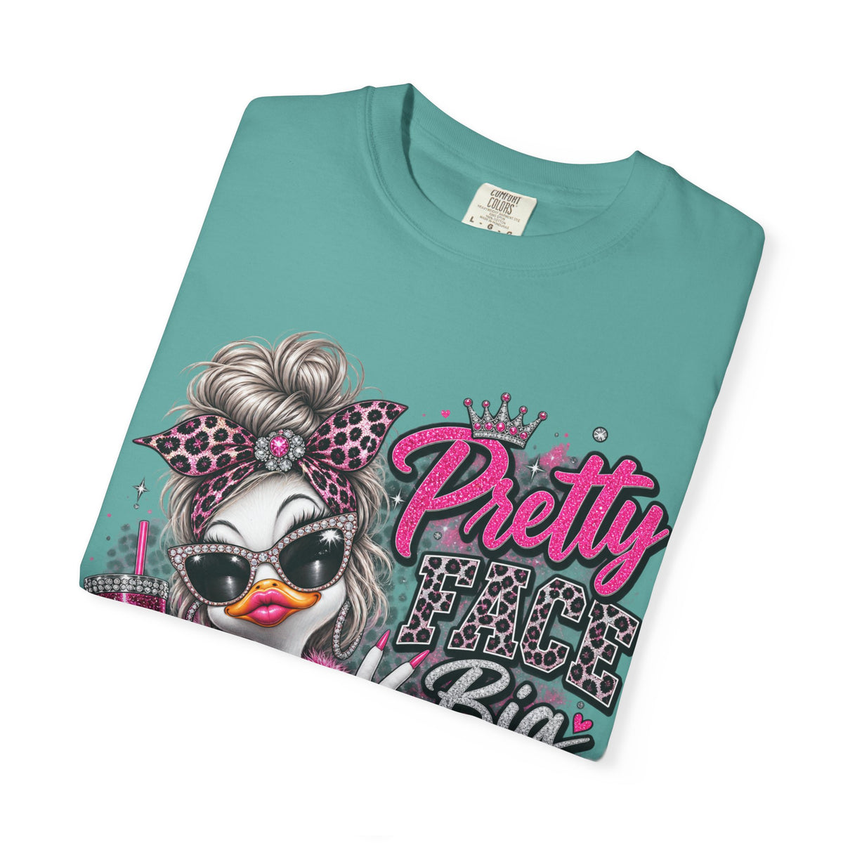 Pretty Big Attitude T‑Shirt — Cute Sassy Graphic Tee