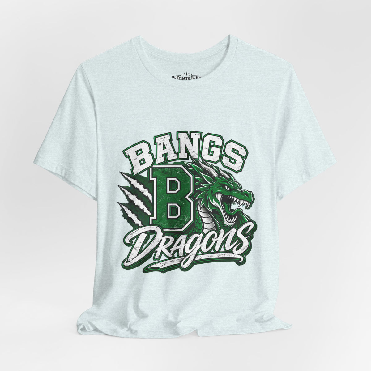 Bangs Dragons Vintage Mascot Graphic T-Shirt