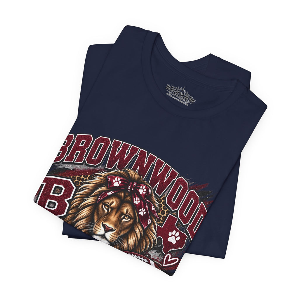 Brownwood B Lion Mom Graphic Tee