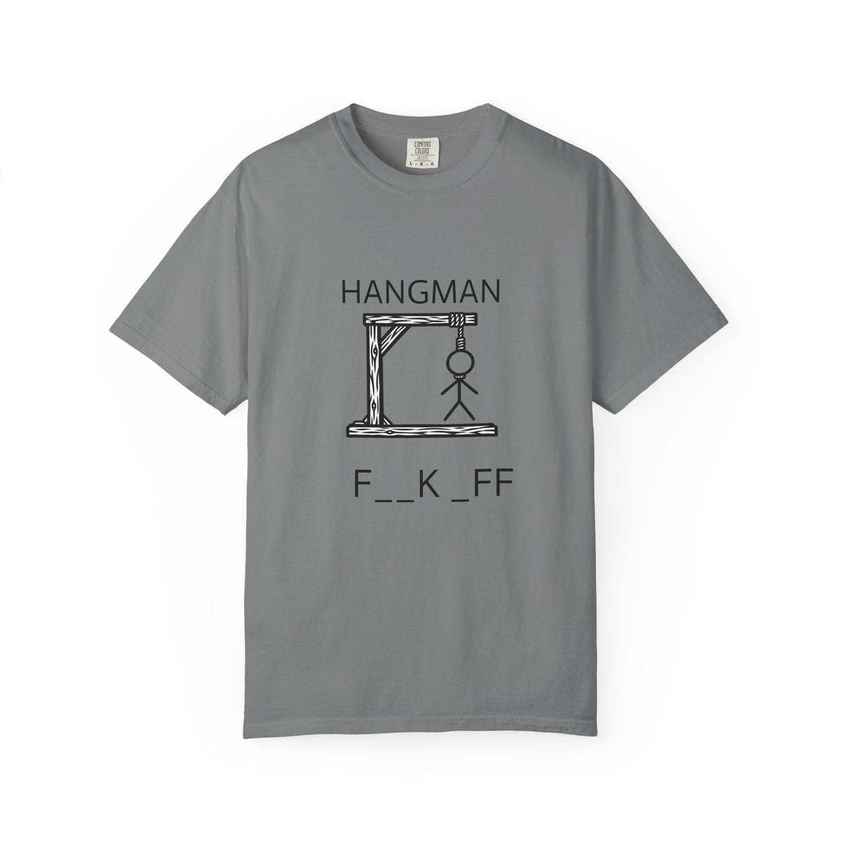 Hangman Game Unisex Garment-Dyed T-shirt