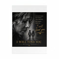 I Will Find You - Sentimental Song Poster (Rolled Poster)