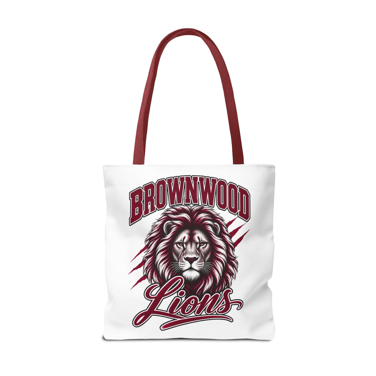 Brownwood Lions Tote Bag – School Mascot Lion Shopper