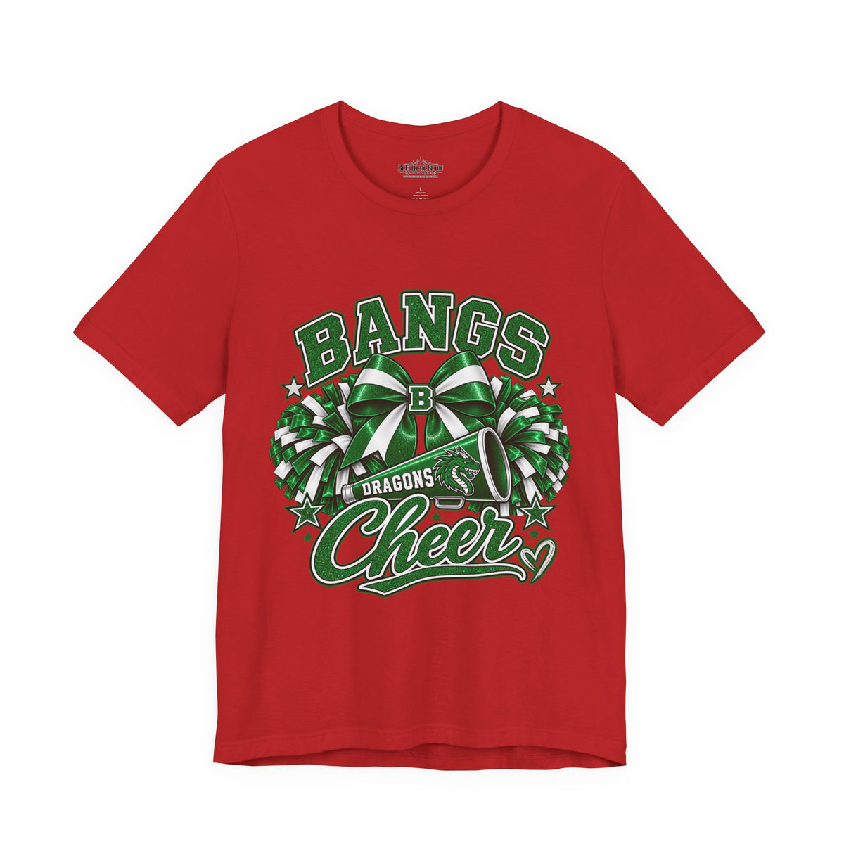 Bangs Dragons Cheer Spirit Tee