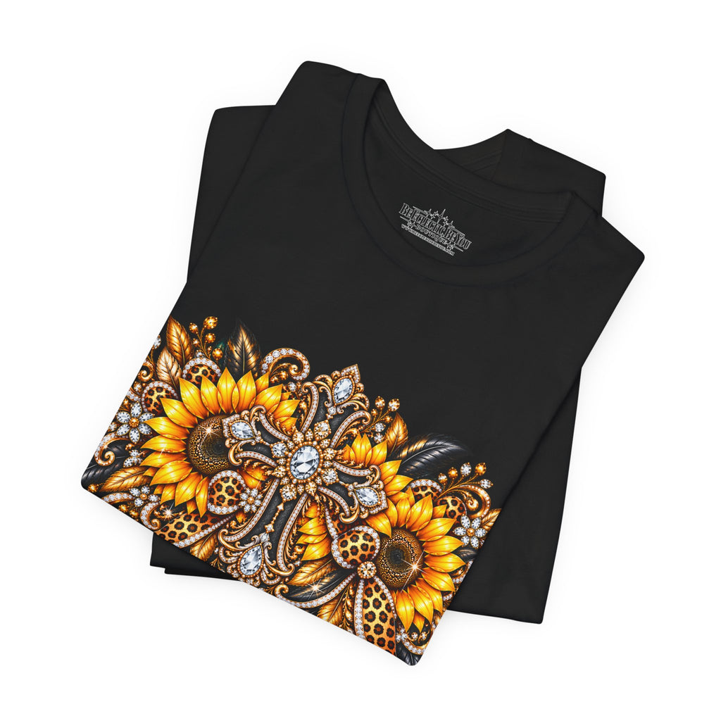 Ornate Sunflower Mandala Tee