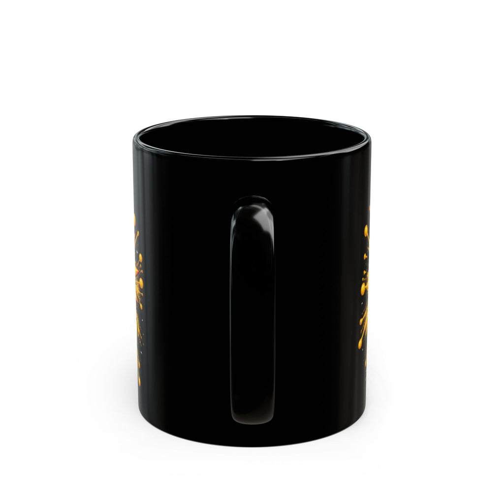 I Am a Ray of Fucking Sunshine Black Mug — Funny Attitude Coffee Cup