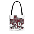 Brownwood Texas Lion Tote Bag – Vintage State Pride AOP Tote