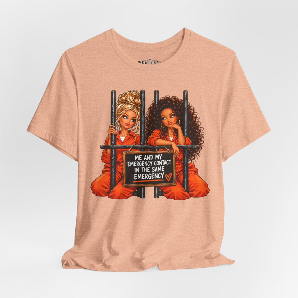 Emergency Contact Friendship Graphic Tee