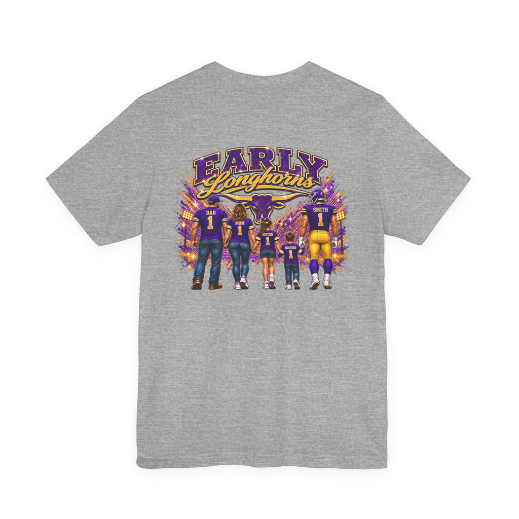 Early Longhorns Football Fan T-Shirt