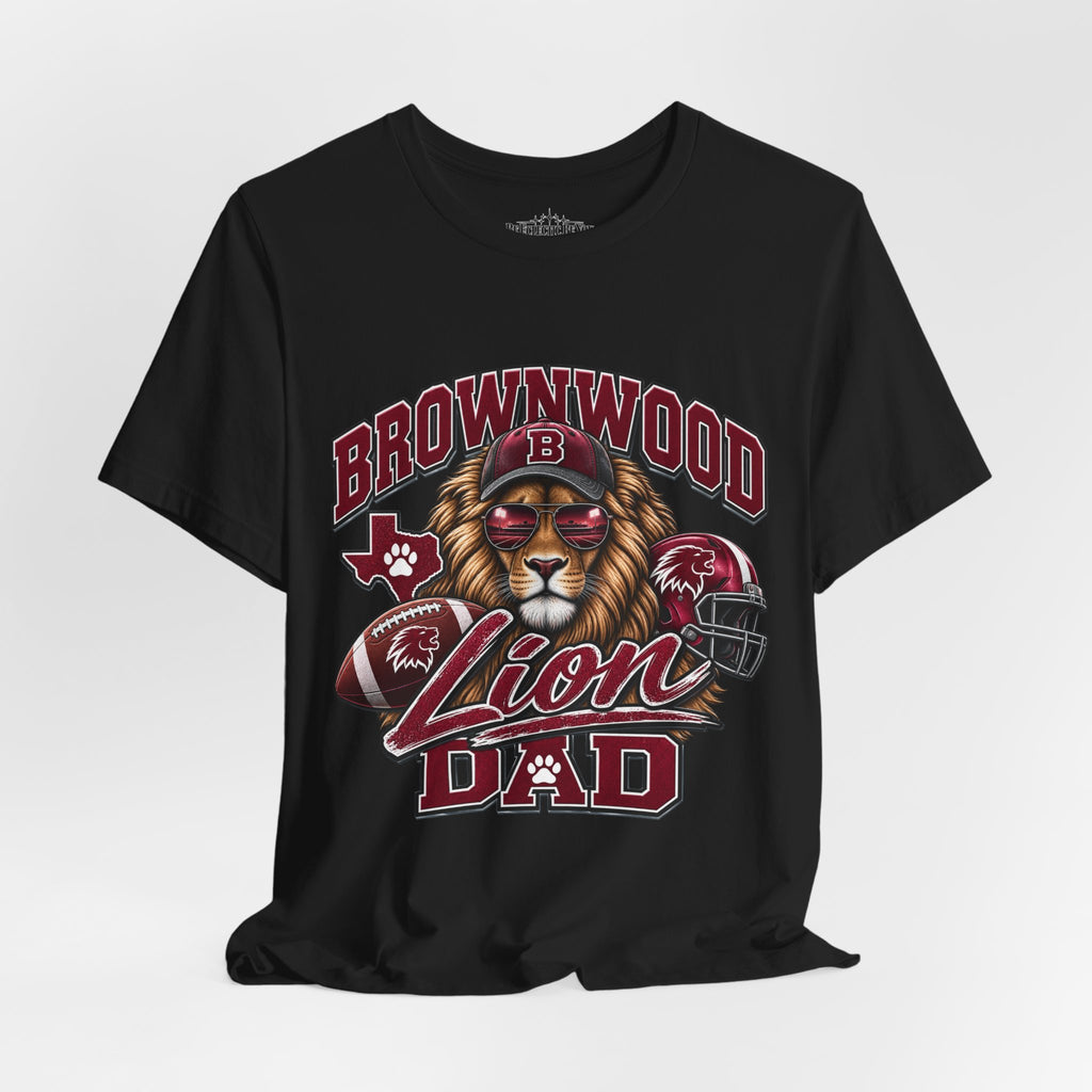 Brownwood Lion Dad Graphic T-Shirt