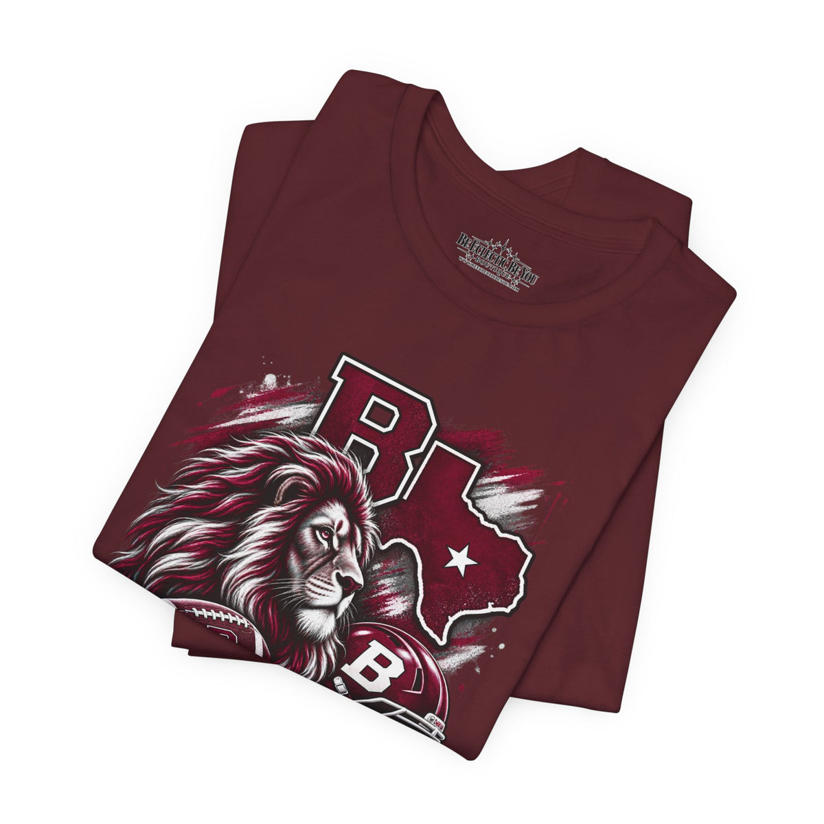 Brownwood Lions Mascot Graphic T-Shirt