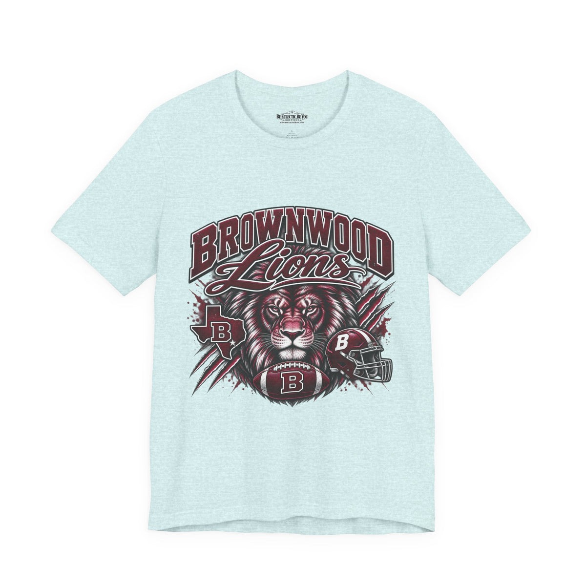 Brownwood Lions Mascot Jersey T-Shirt