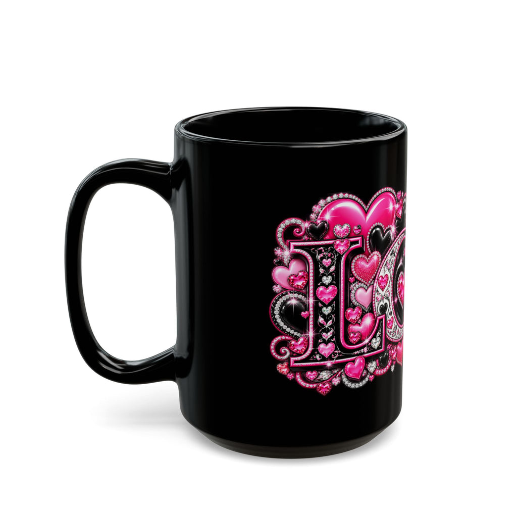 Love Black Mug (11oz, 15oz)