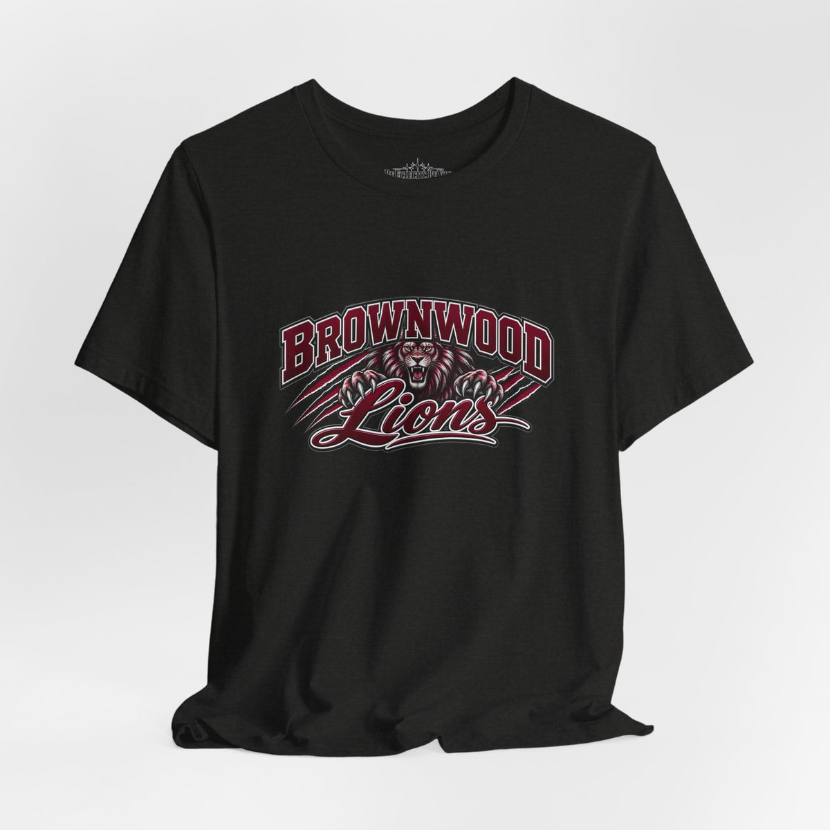 Brownwood Lions Vintage School Graphic T-Shirt