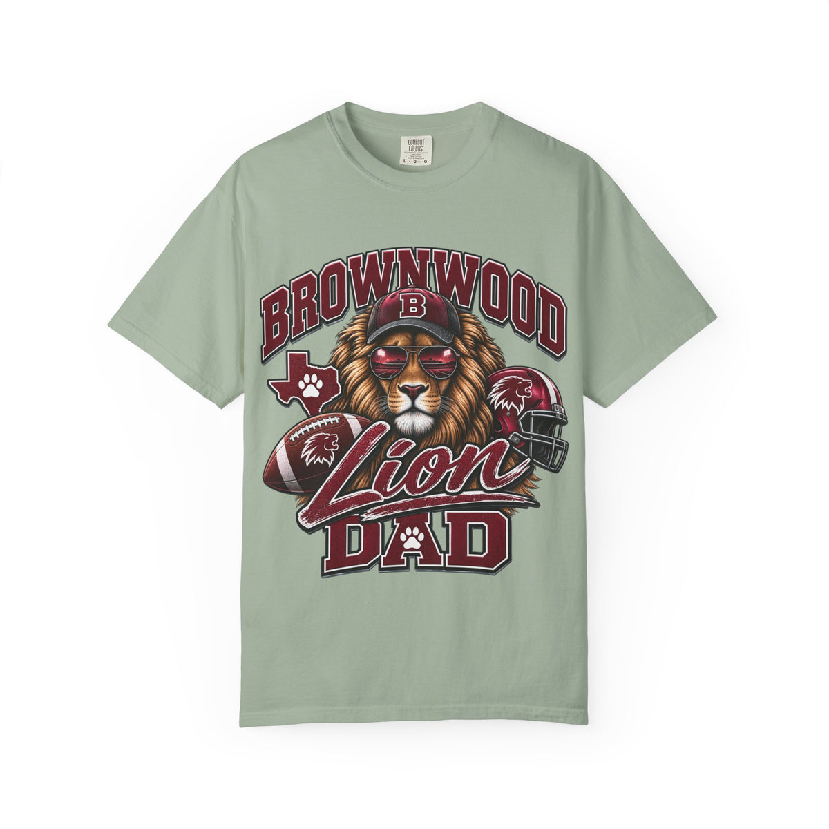 Brownwood Lion Dad T-Shirt
