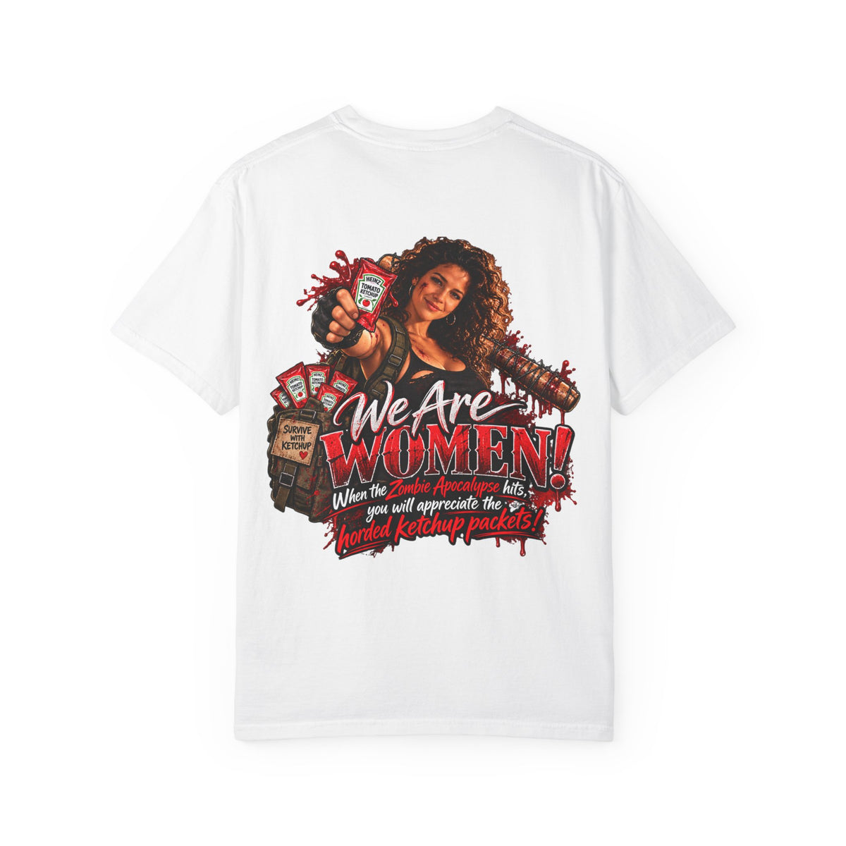 We Are Women Graphic T-Shirt — Empowerment Retro Design