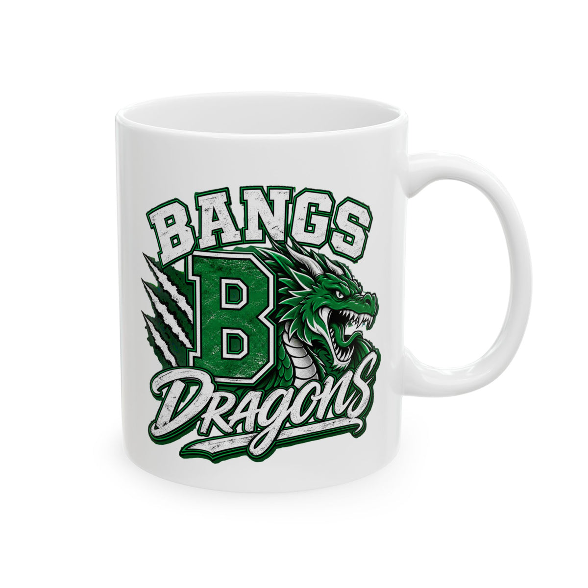 Bangs Dragons Ceramic Mug, (11oz, 15oz)