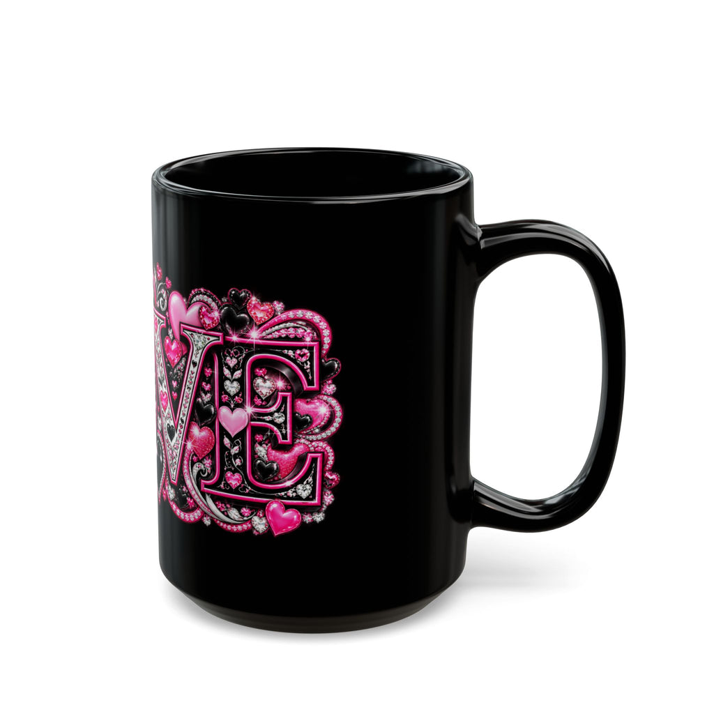 Love Black Mug (11oz, 15oz)