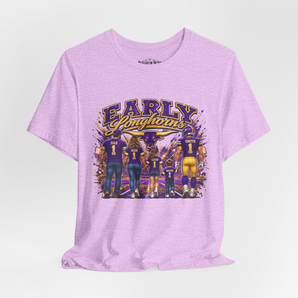 Early Longhorns Family Graphic Tee