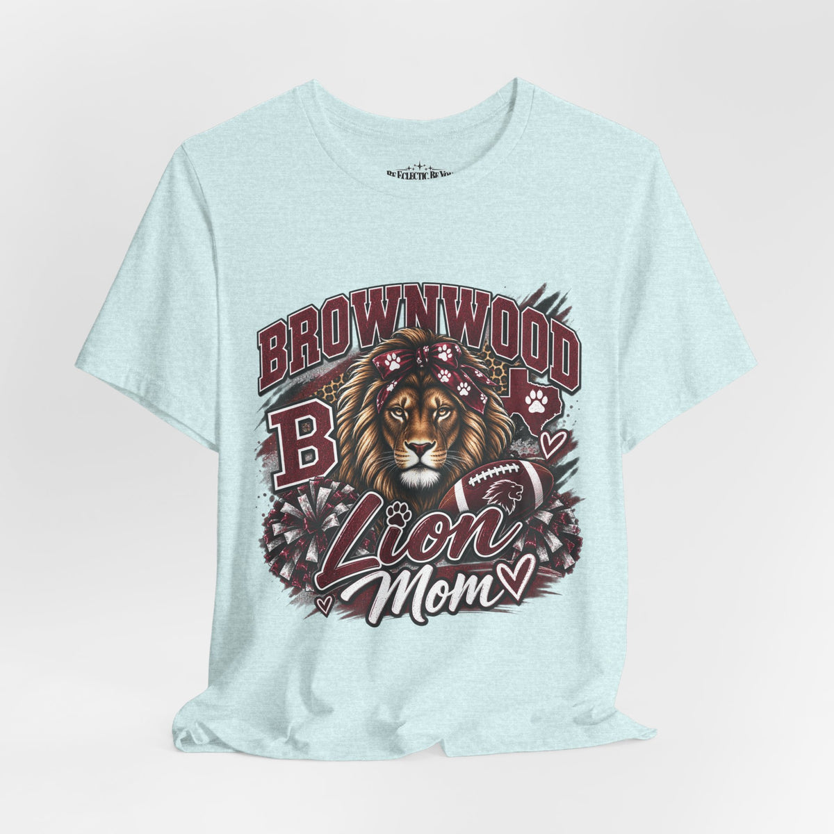 Brownwood B Lion Mom Graphic Tee