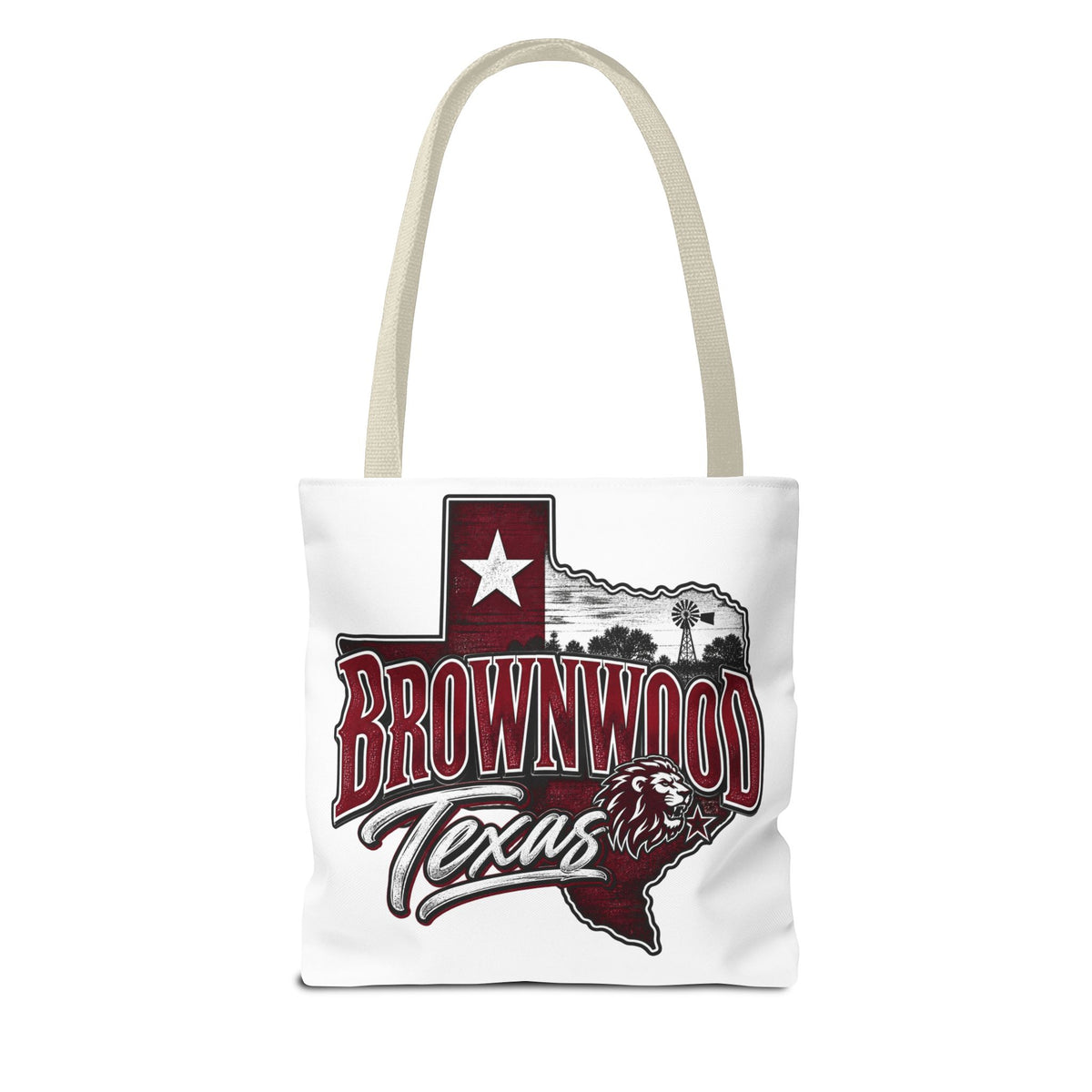 Brownwood Texas Tote Bag — City Pride Canvas Tote