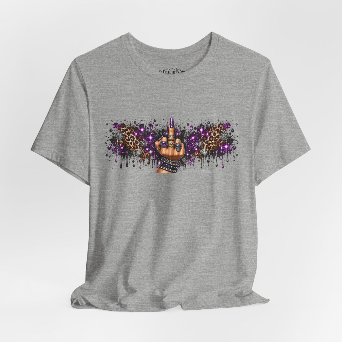 Rude Finger Graphic T-Shirt