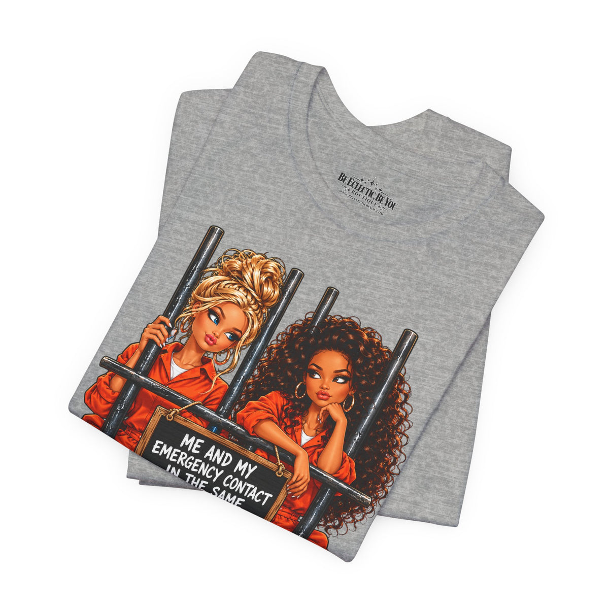 Emergency Contact Friendship Graphic Tee