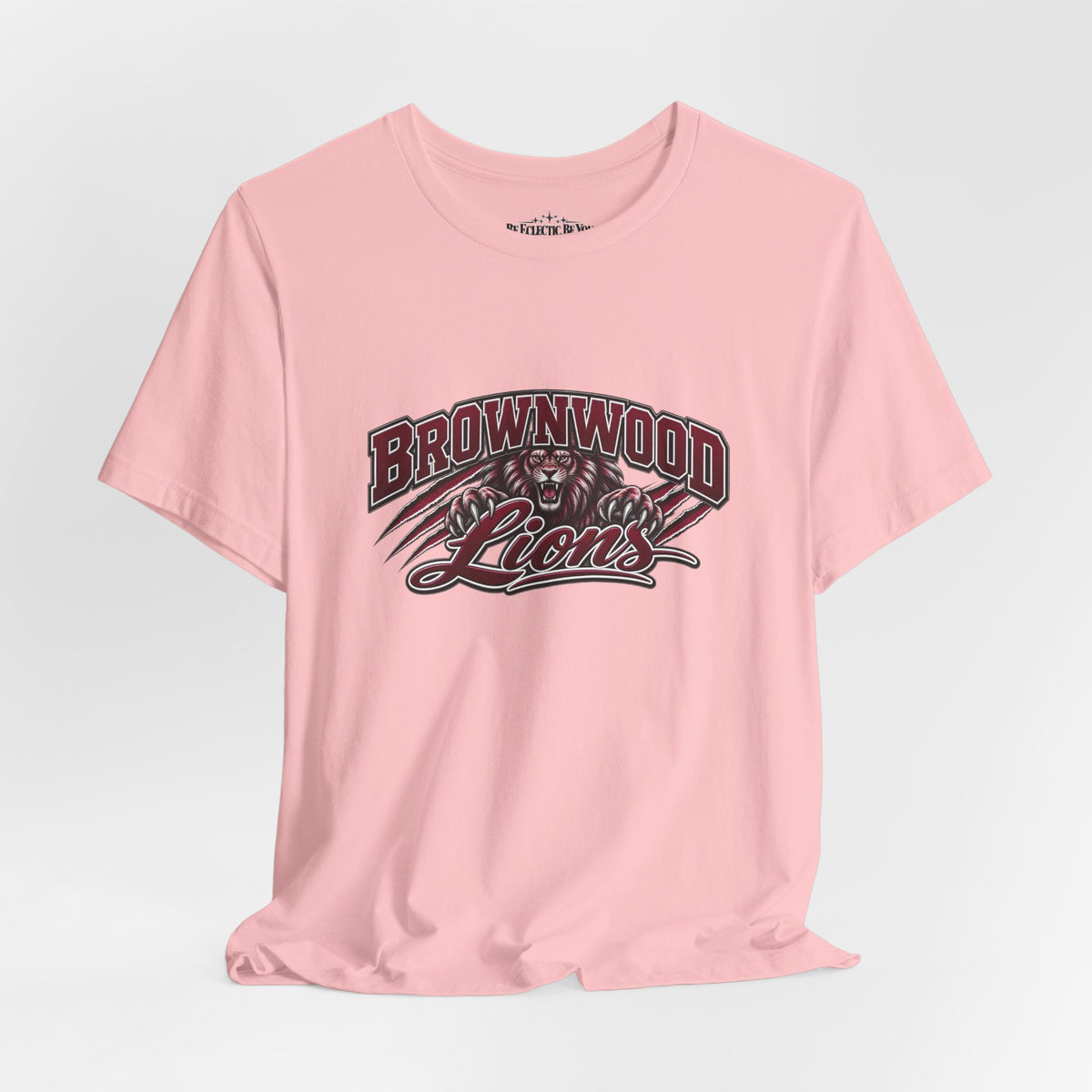 Brownwood Lions Vintage School Graphic T-Shirt