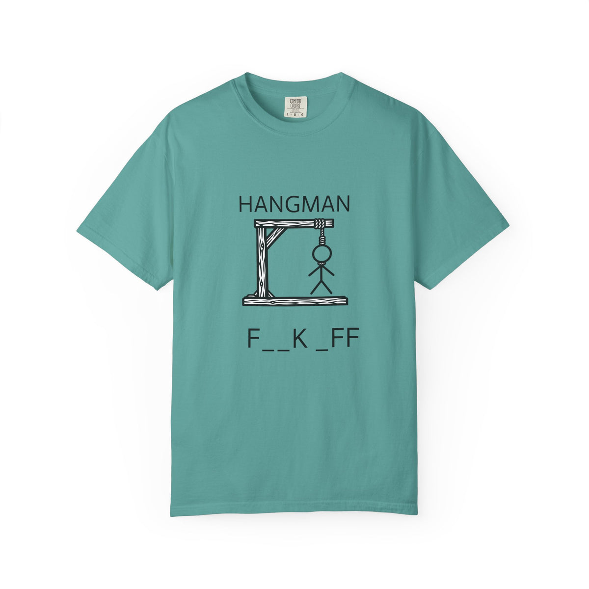Hangman Game Unisex Garment-Dyed T-shirt