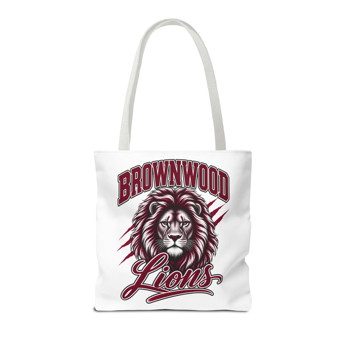 Brownwood Lions Tote Bag – School Mascot Lion Shopper