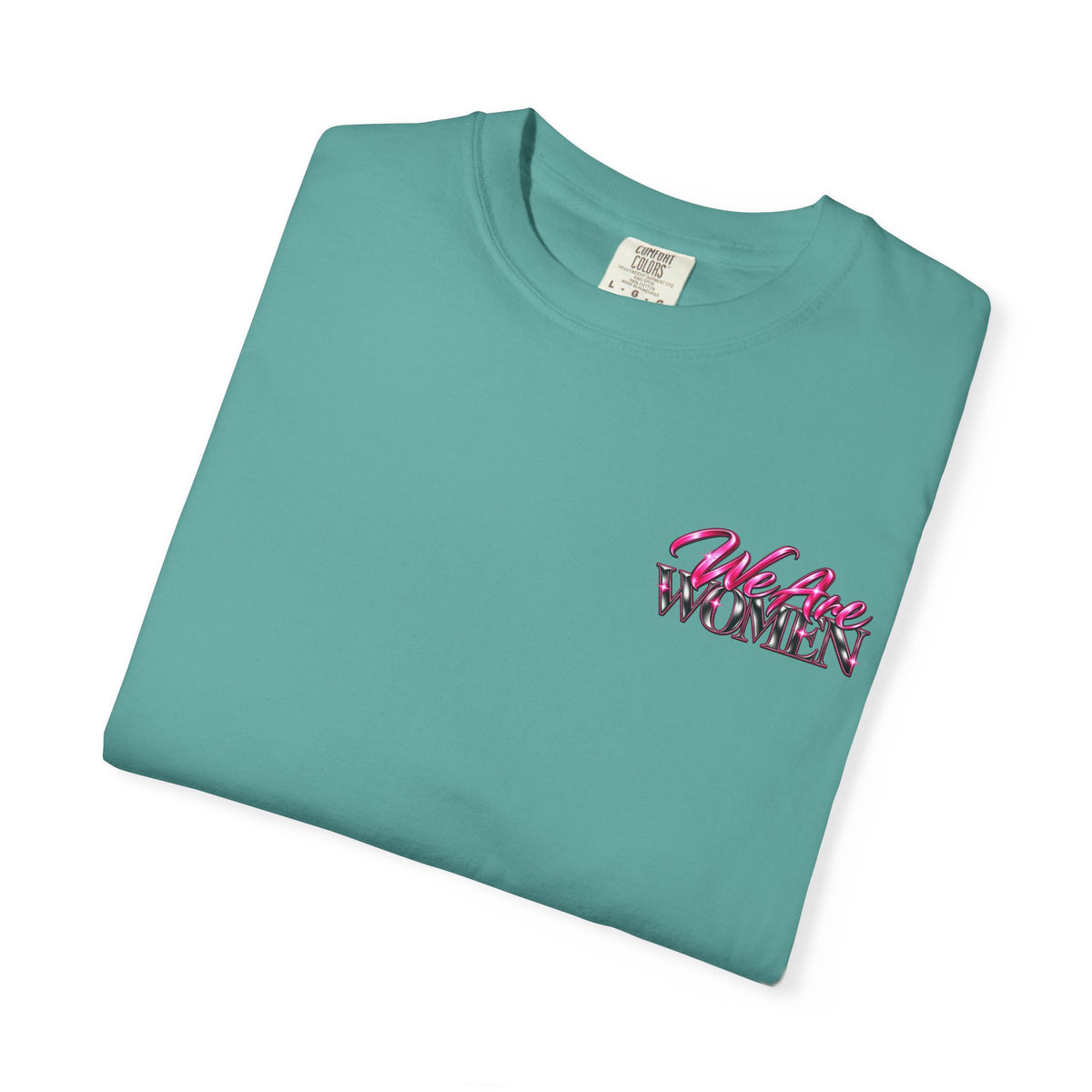 T-Shirt — "Women Who Fight Back" Graphic Tee (Feminist Empowerment, Bold Pink Back Art)